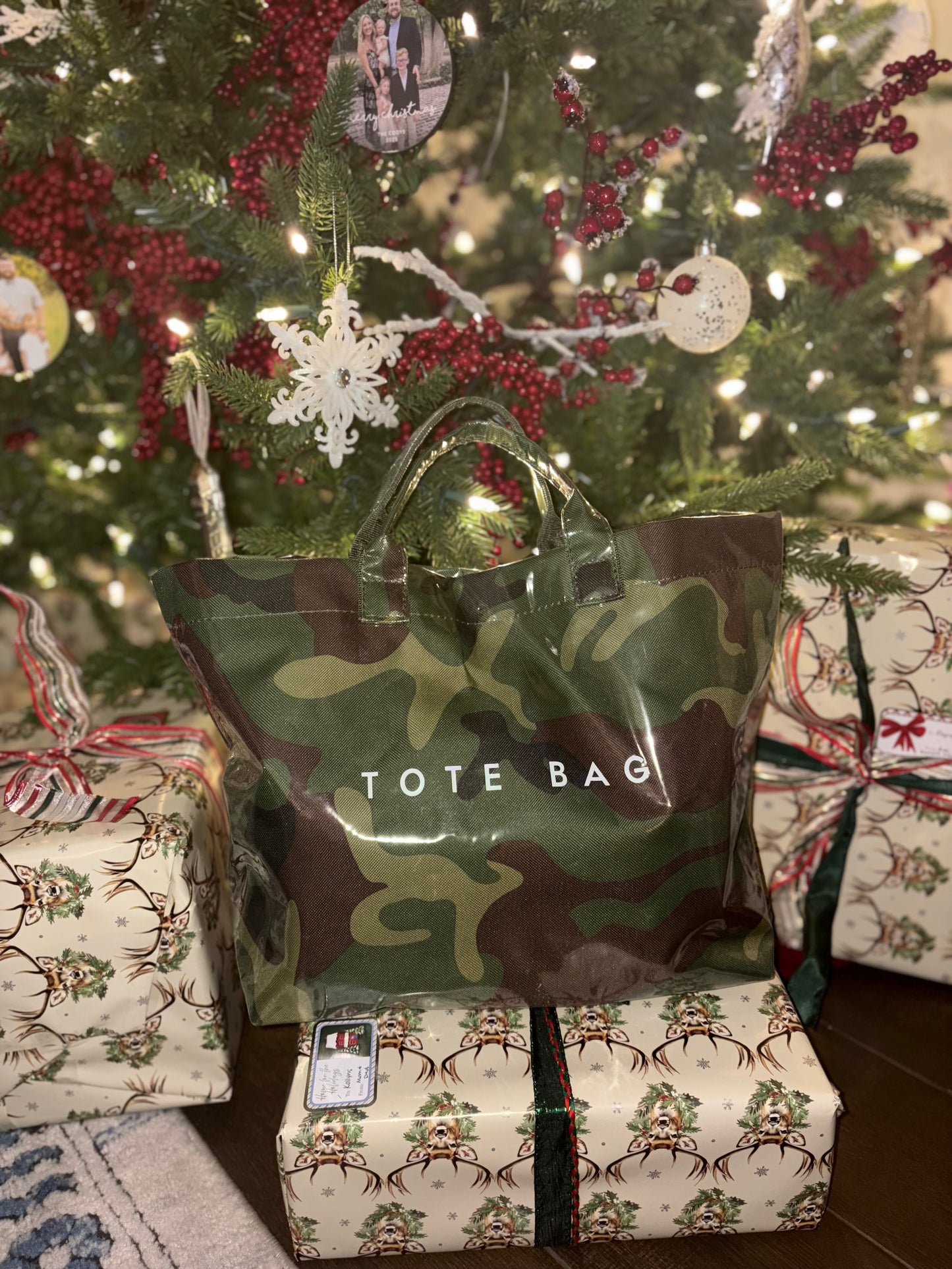 Camo Tote Bag