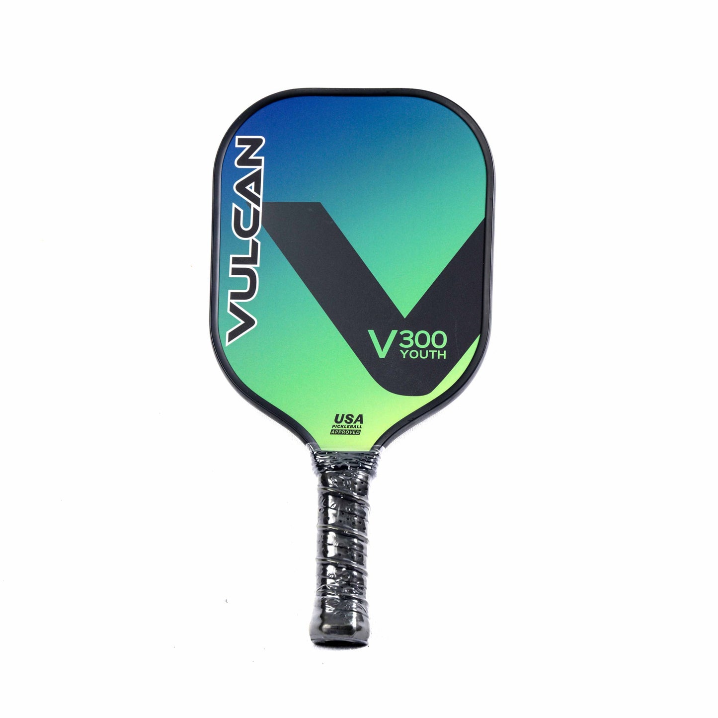 VULCAN YOUTH PICKLEBALL PADDLE, V300, GREEN/BLUE