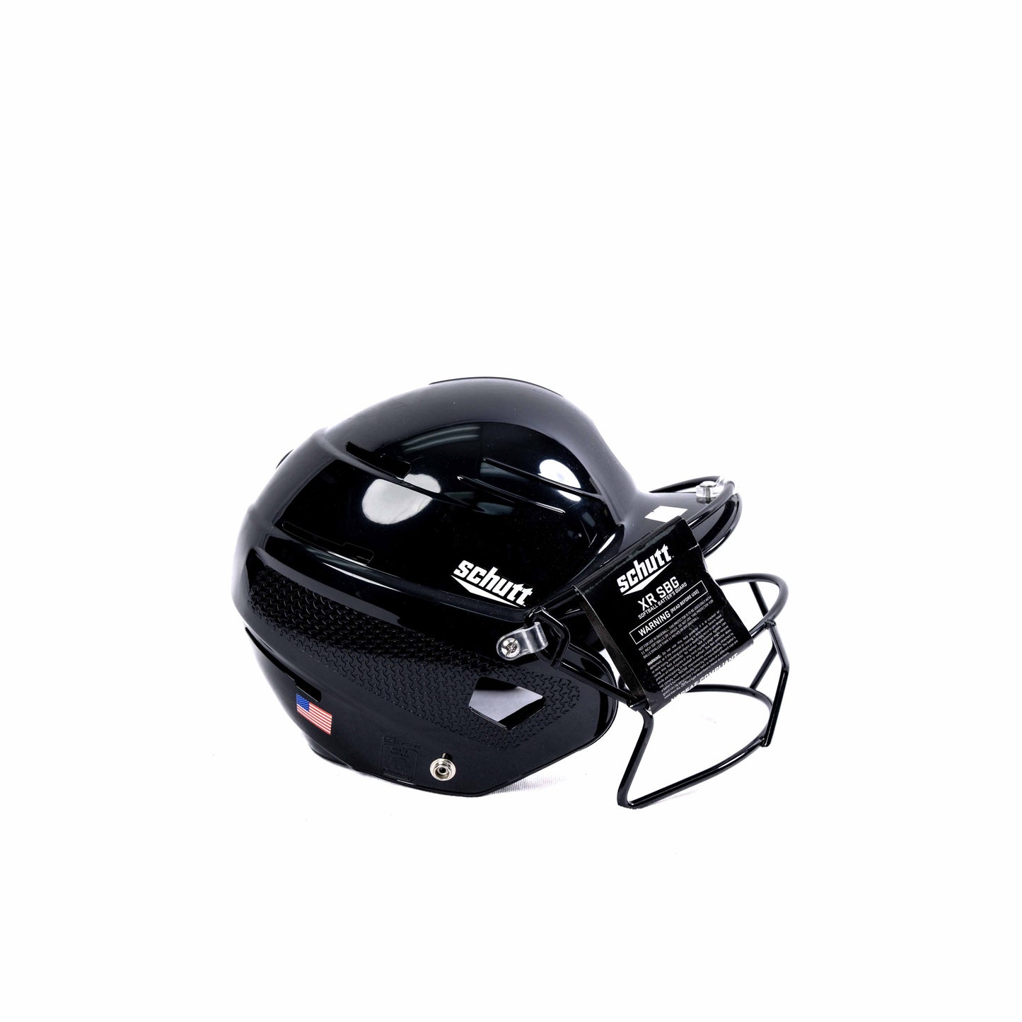 SCHUTT SENIOR BATTING HELMET, BLACK