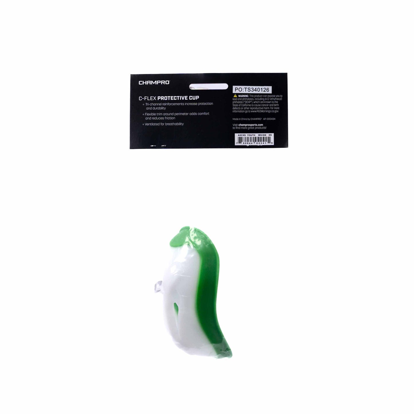 CHAMPRO C-FLEX PROTECTIVE CUP, XS