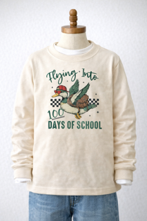 Flying into 100 days of school