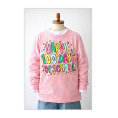 Girly 100 Days of School shirt