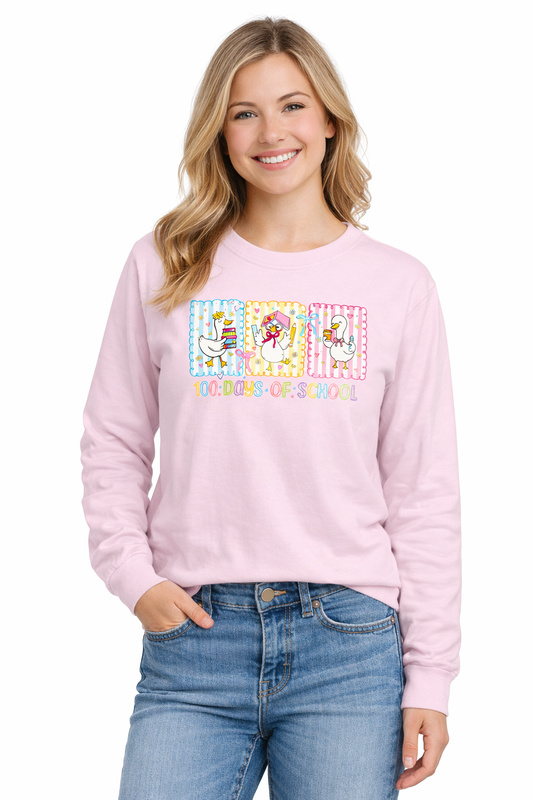 Teacher silly goose 100 days of school