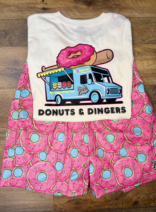 Baller Lifestyle baseball Donut shorts