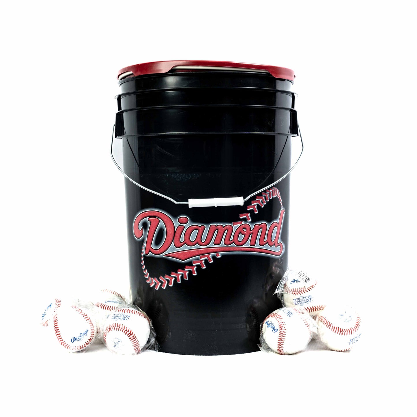 RAWLINGS 15 BASEBALLS/BUCKET