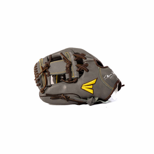 EASTON LEFT HANDER BB GLOVE, GRAY/BLACK, 11"