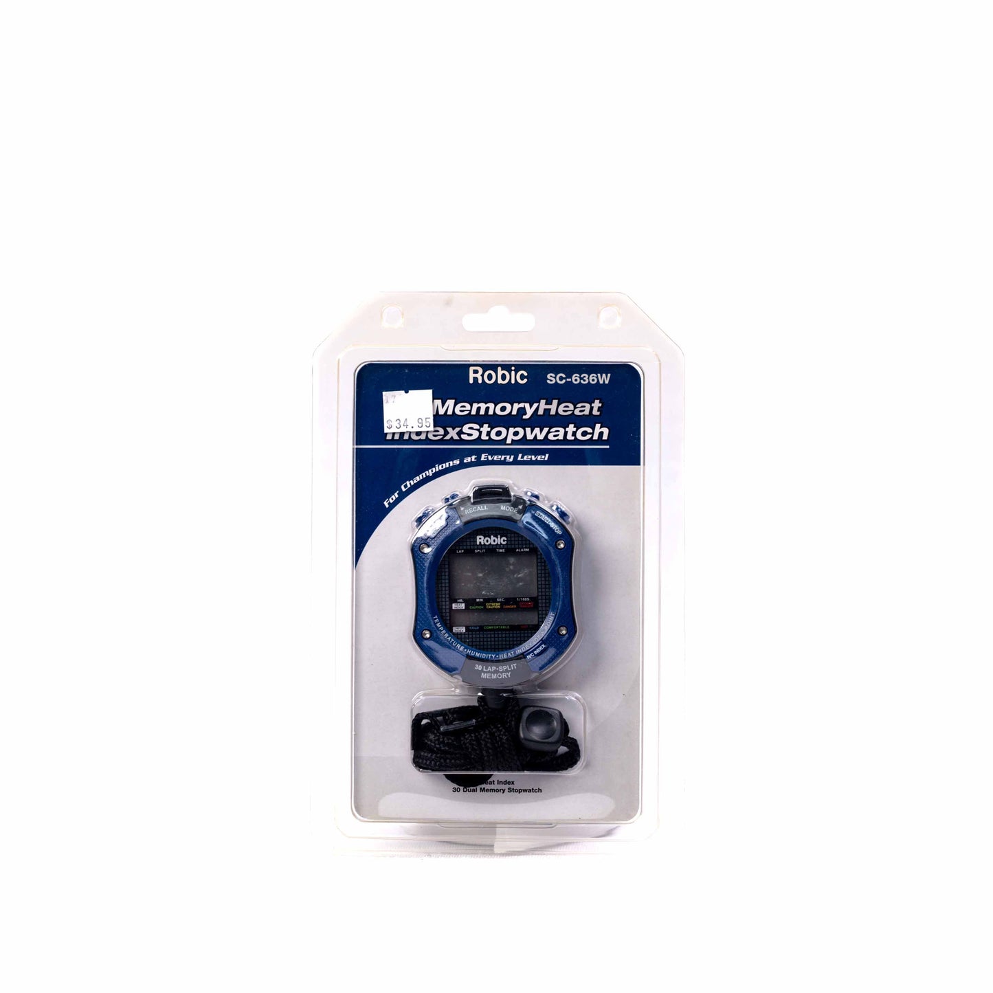 ROBIC 30 MEMORY HEAT STOPWATCH