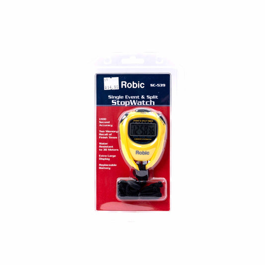 ROBIC SINGLE EVENT AND SPLIT STOPWATCH