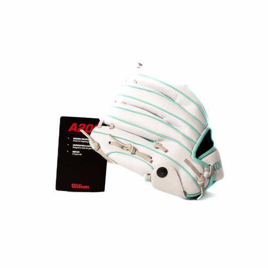 WILSON, A200EZ, 10", 24, SWTP, SIL, WHI, TEAL