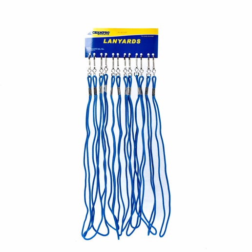 CHAMPRO LANYARDS, BLACK
