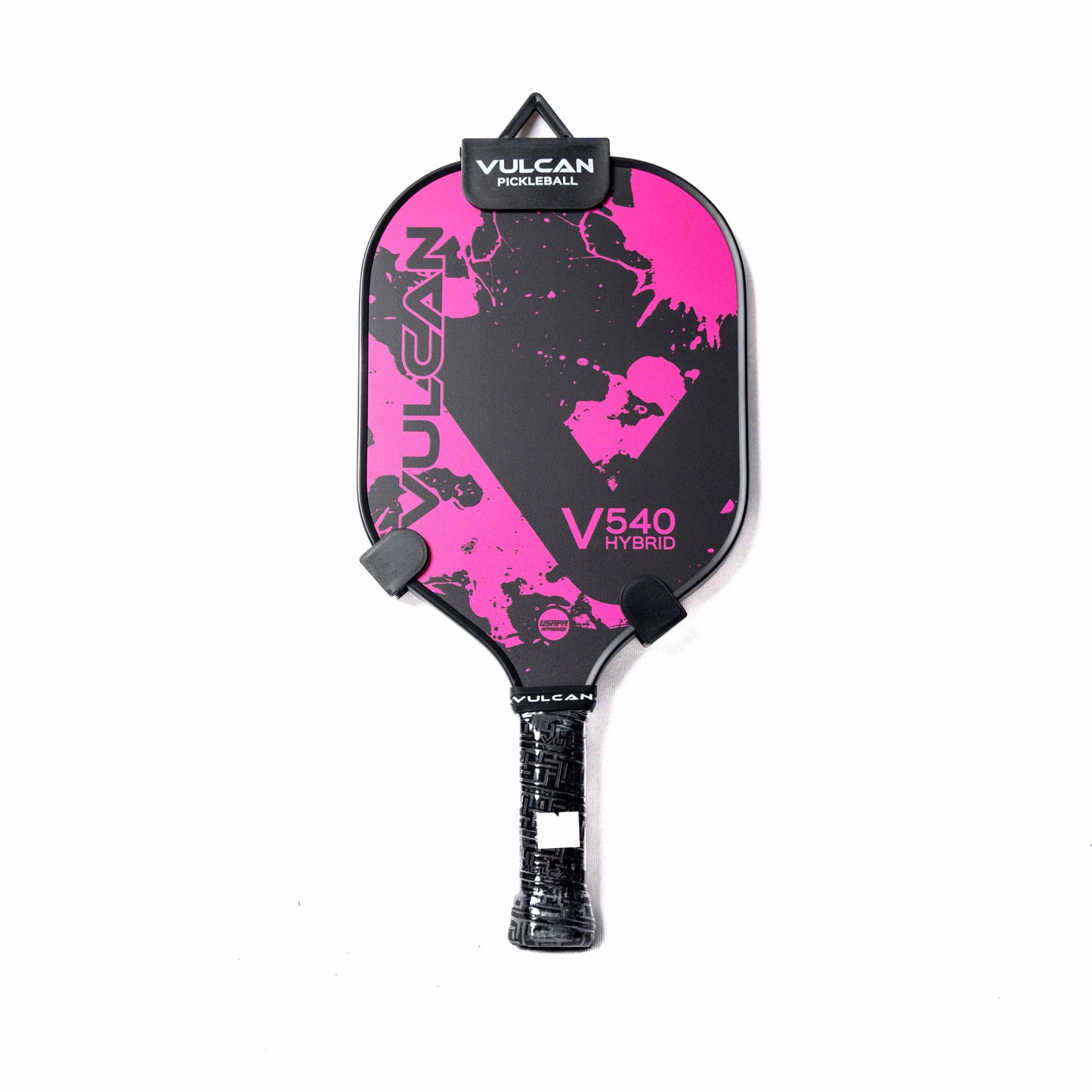 VULCAN PICKLEBALL PADDLE, V540, HOT PINK/BLACK