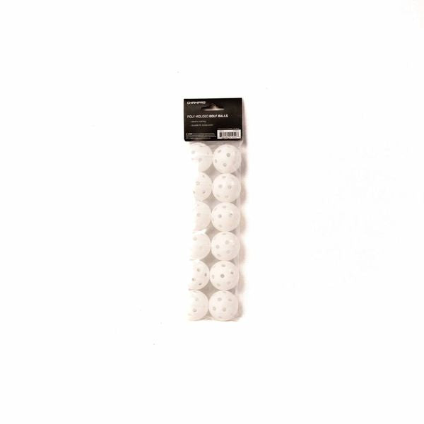 CHAMPRO POLY MOLDED GOLF BALLS