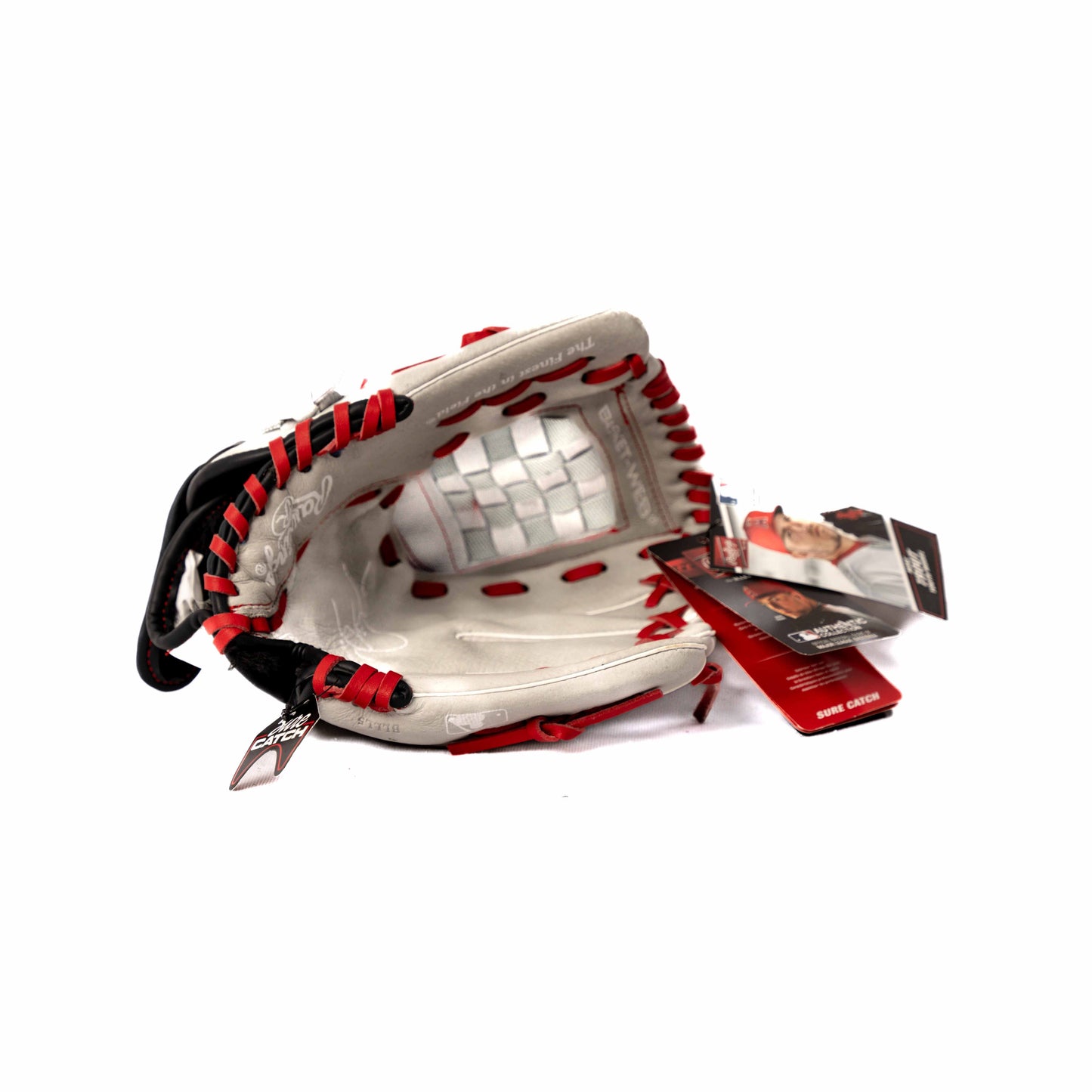 RAWLINGS BB GLOVE GRAY/RED, 11"