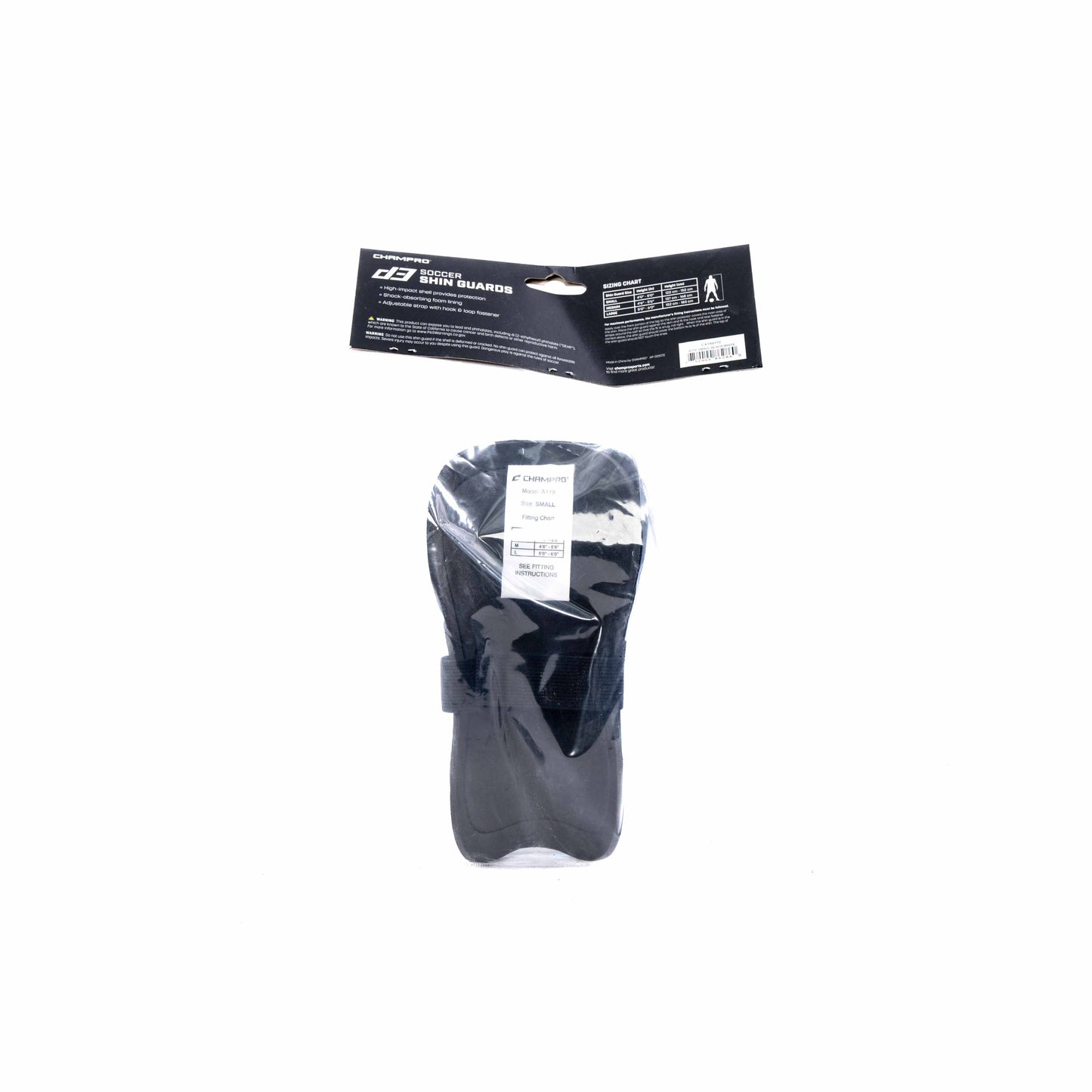 CHAMPRO SHIN GUARDS D3 XS