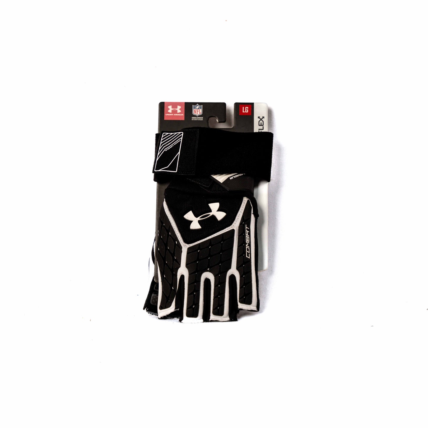 UA FB LINEMAN GLOVES, L